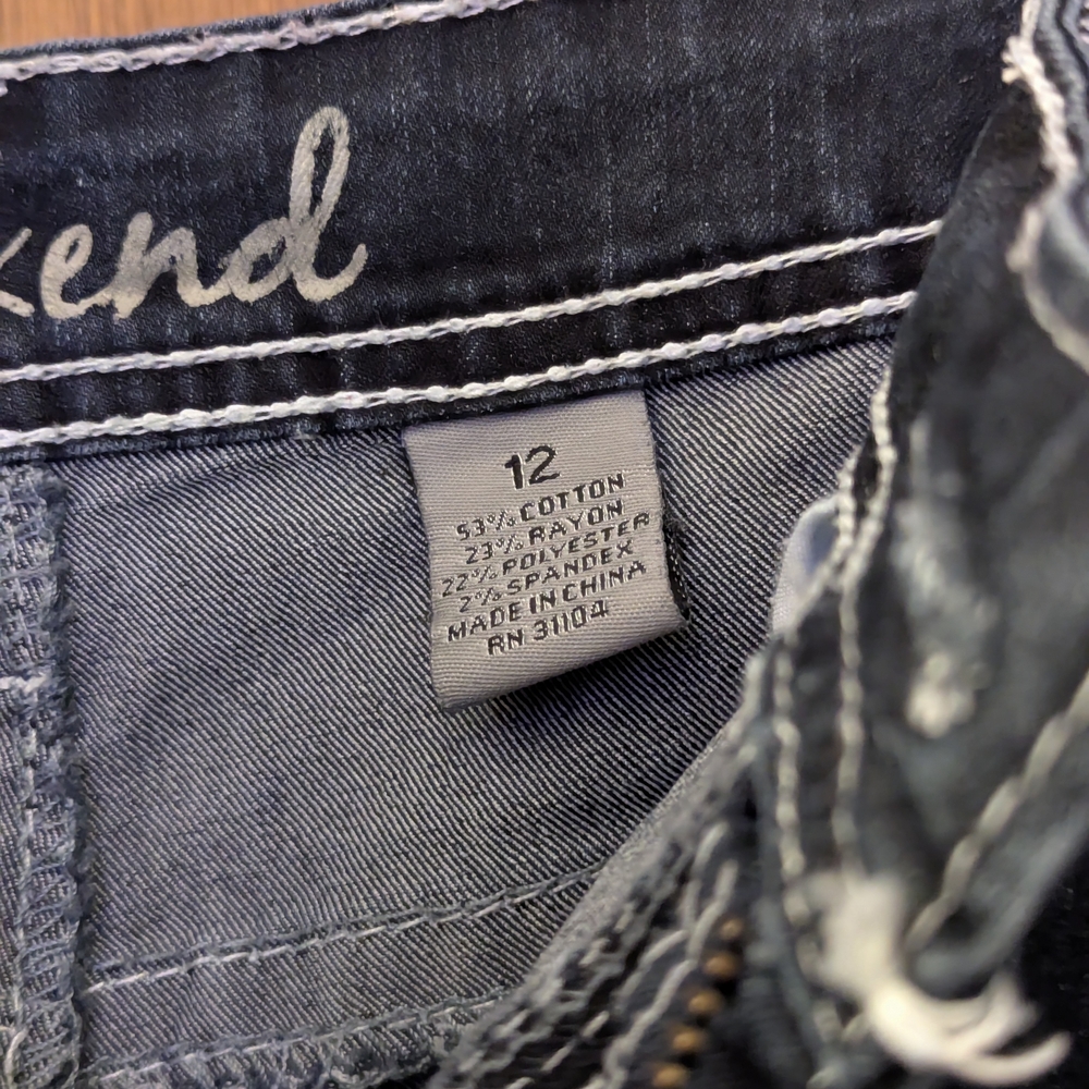 Women's ND Weekend Capri Jeans Sz 12 - Picture 8 of 8